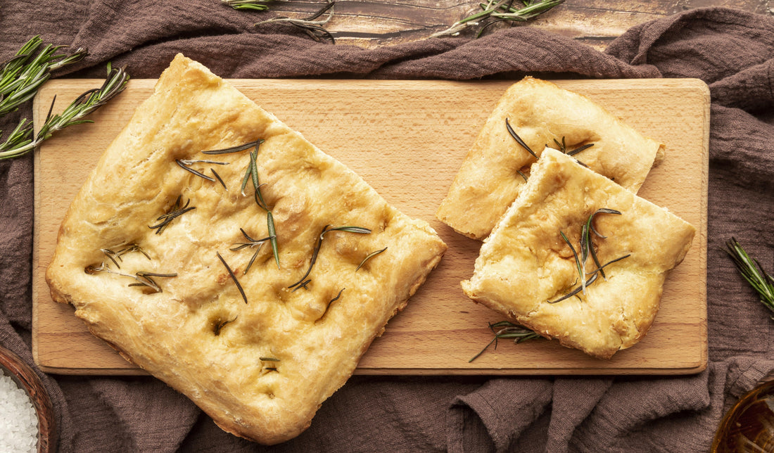 Focaccia senza glutine con farina di chufa