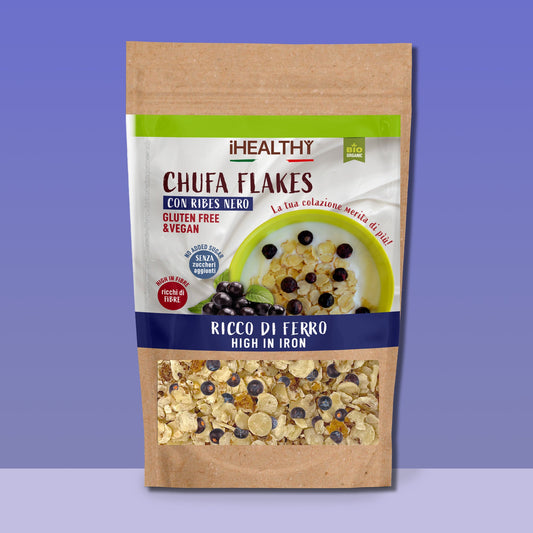 Chufa Flakes - Ribes nero - IoBoscoVivo Srl